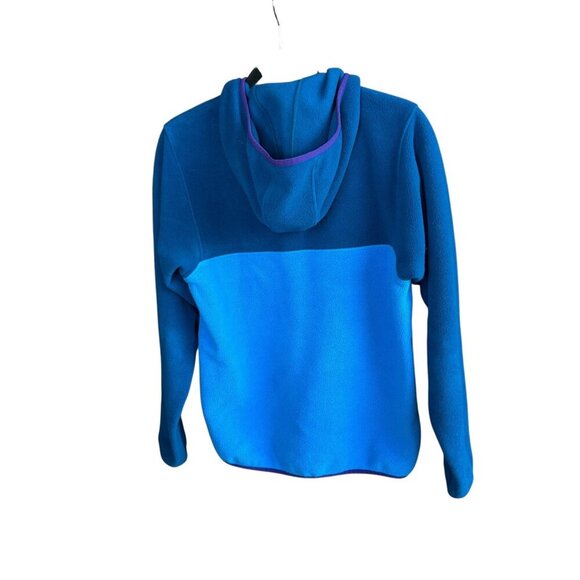 Patagonia Synchilla Snap T Fleece Hoodie Blue Unisex XS Men's - Picture 4 of 12